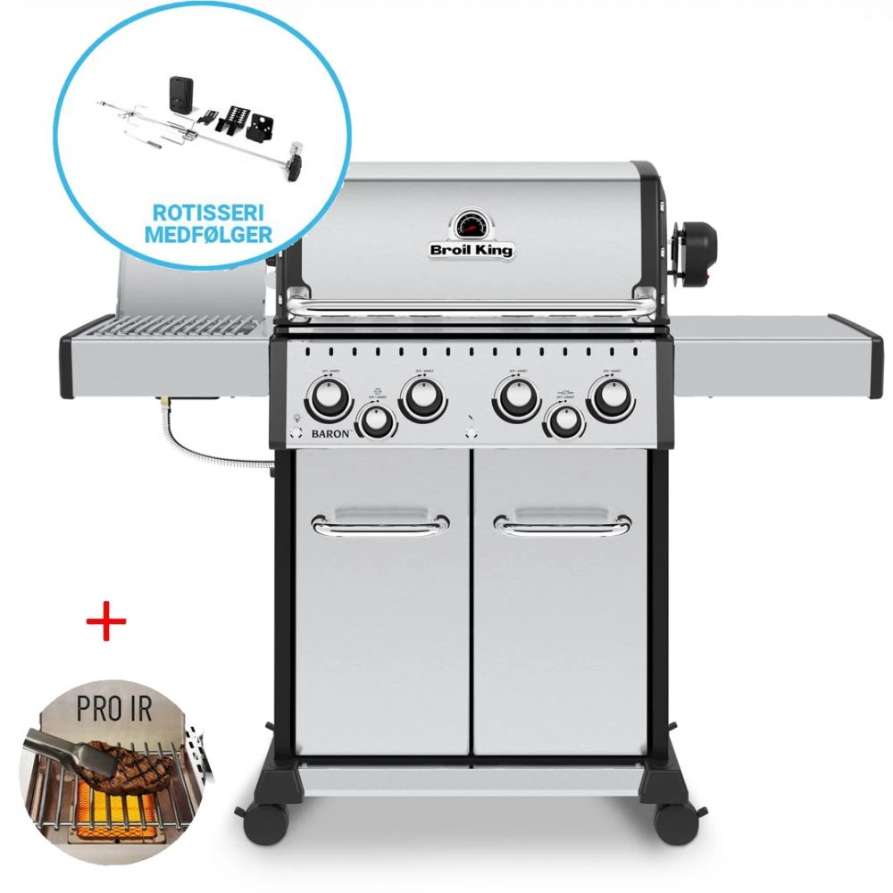 Broil King Baron II S490 Pro IR Gasgrill (2021) 3 Broil King Baron II S490 Pro IR Gasgrill (2021)