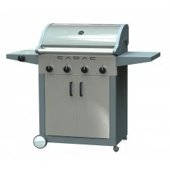 Cadac Gasgrill 4B+SB "Entertainer Supreme" Rustfri Døre/låg - 90608