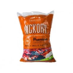 TRAEGER Hickory Træpiller 9 Kg - FSC - PEL345
